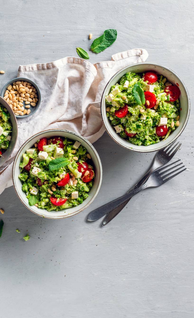 Rohkostsalat mit Feta