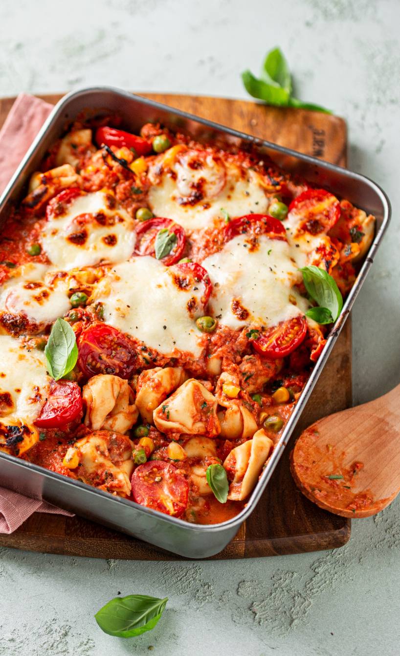 20-Minuten-Tortelliniauflauf