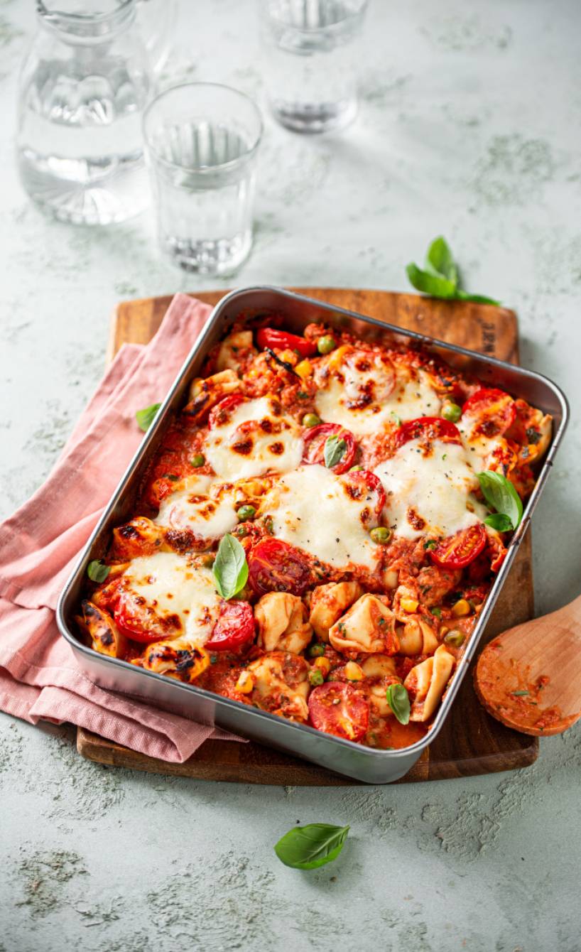 20-Minuten-Tortelliniauflauf 20-Minuten-Tortelliniauflauf