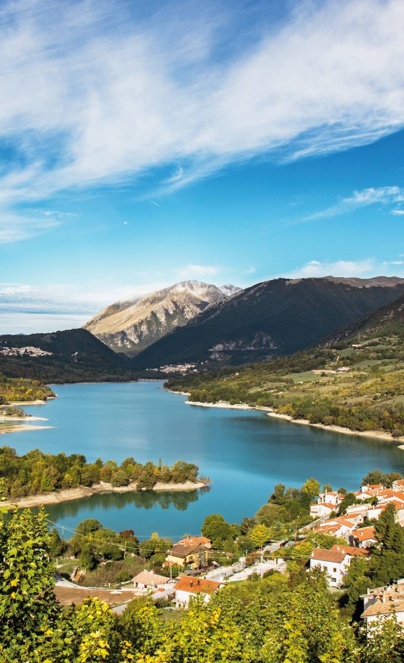 Bergsee Lago di Scanno