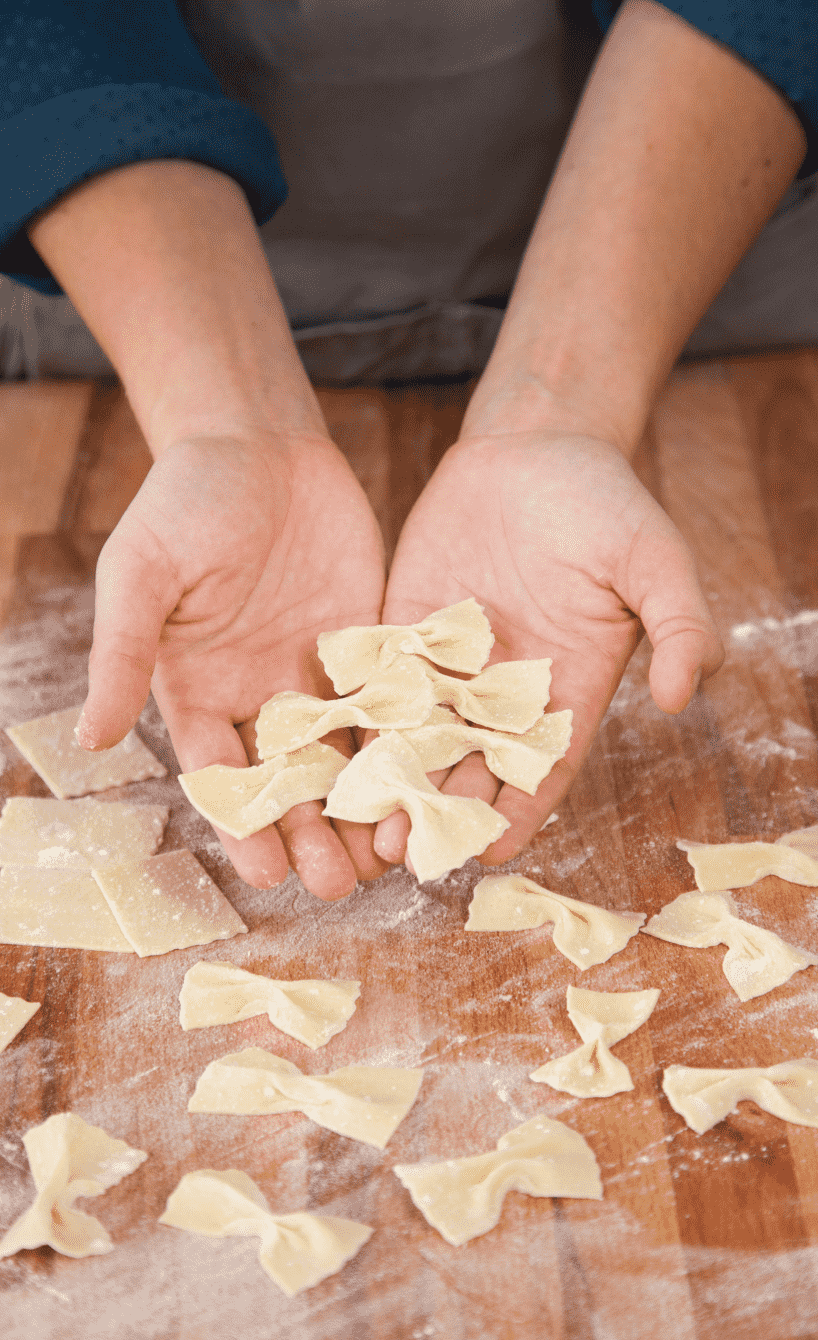 Farfalle selber machen