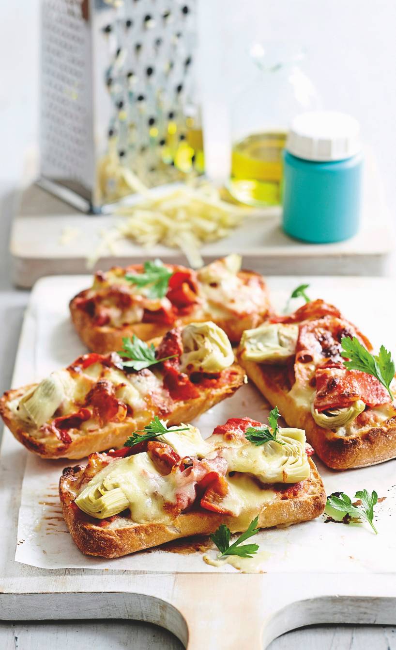 Artischocken-Crostini