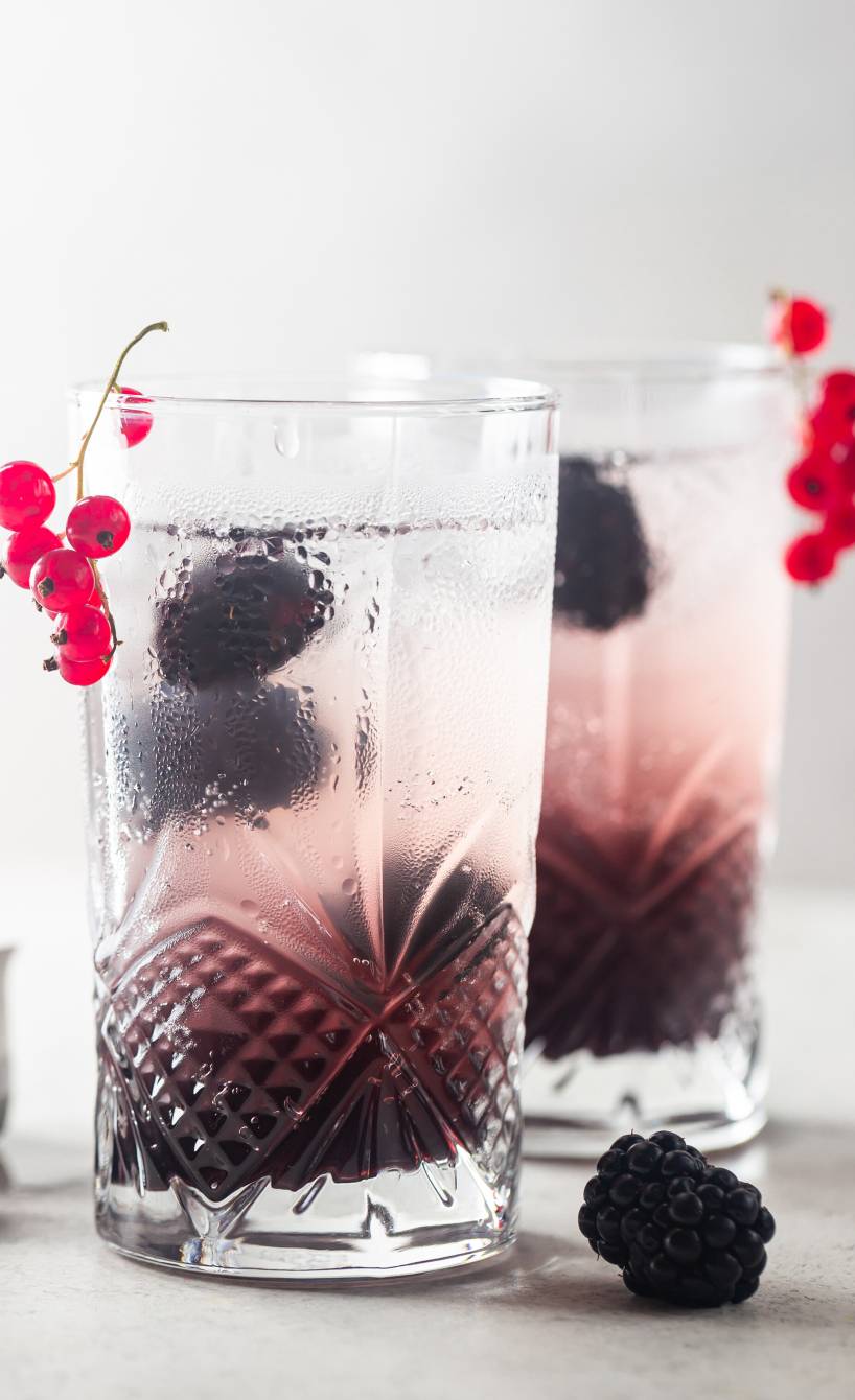 Beeren-Ingwer-Drink