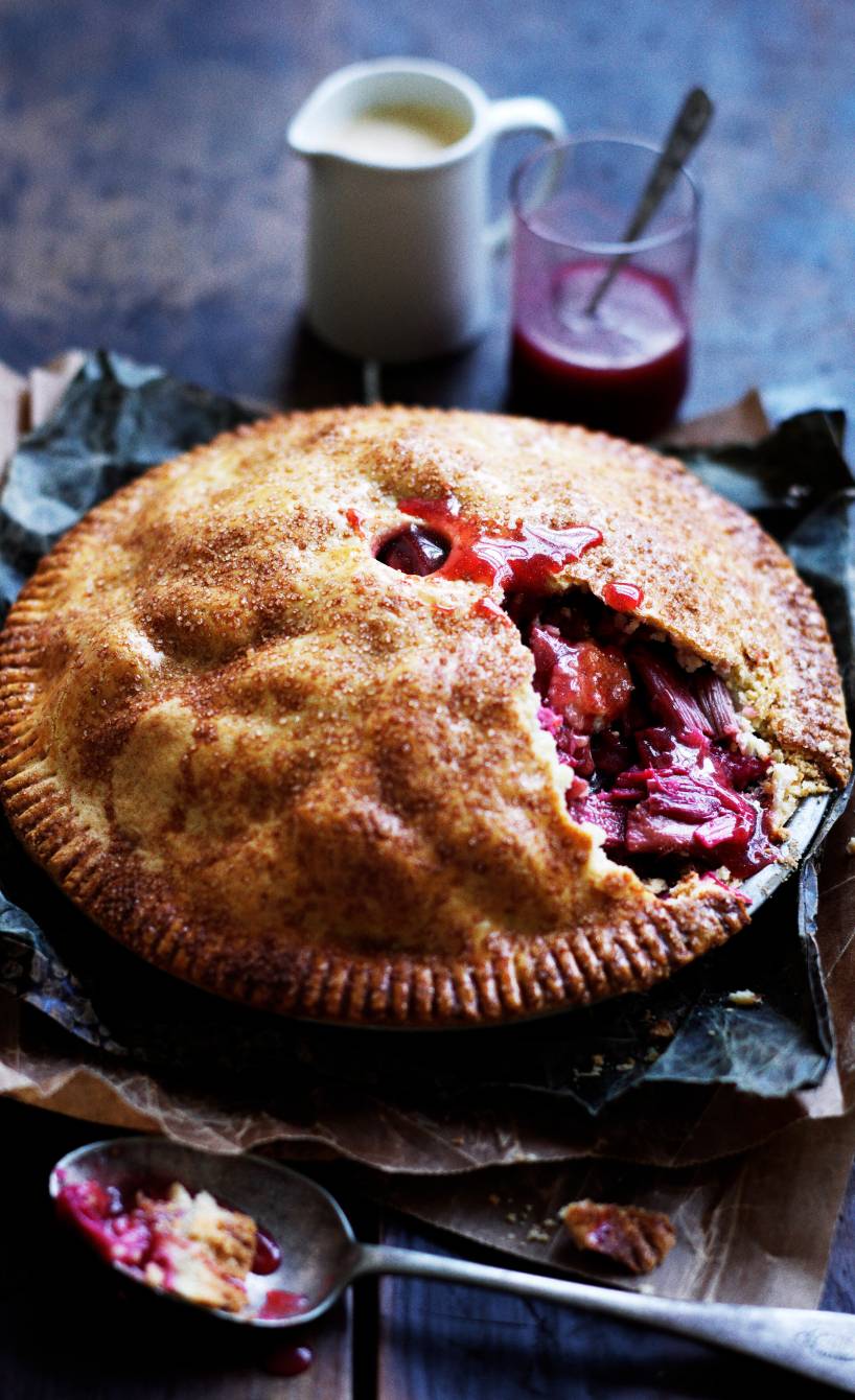 Brombeer-Apfel-Kuchen mit Zimtkruste