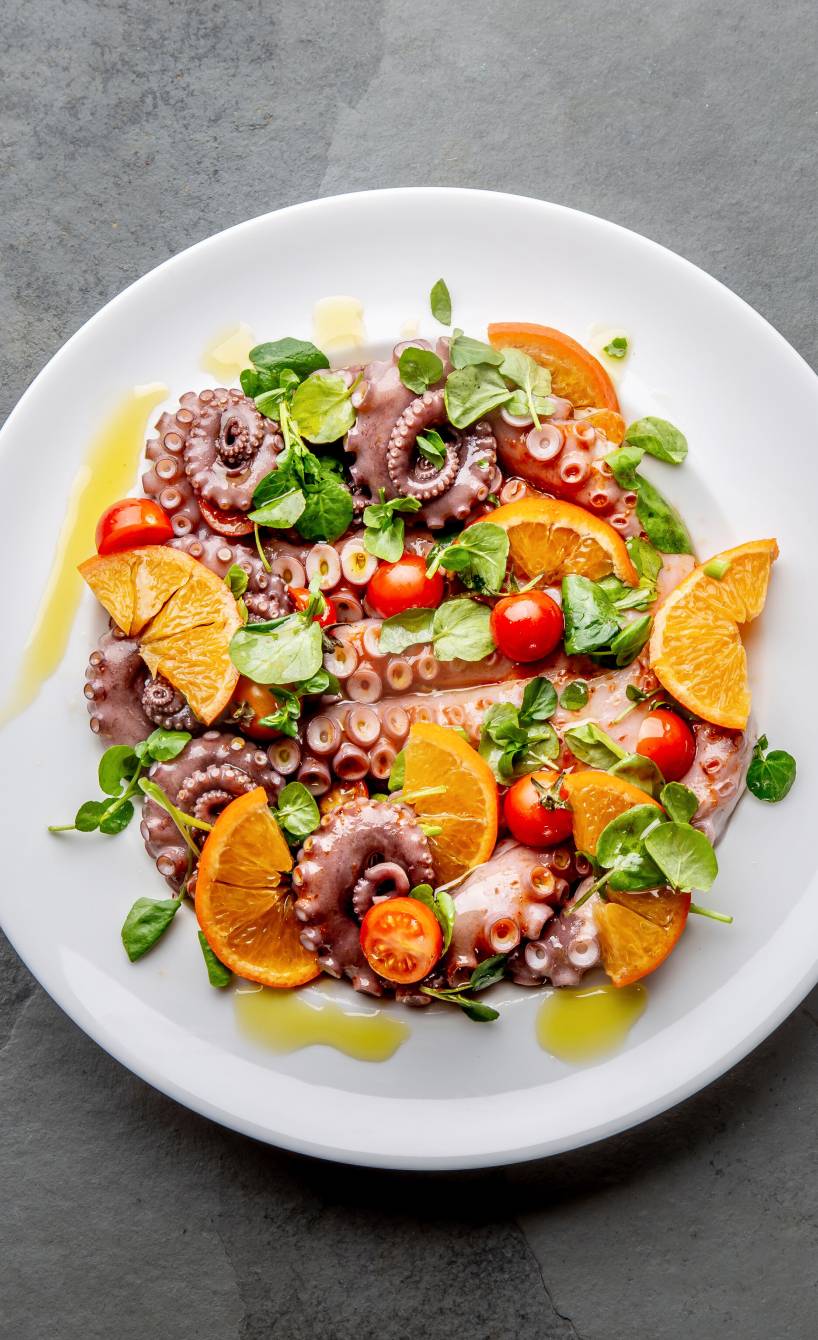 Fruchtiger Pulposalat