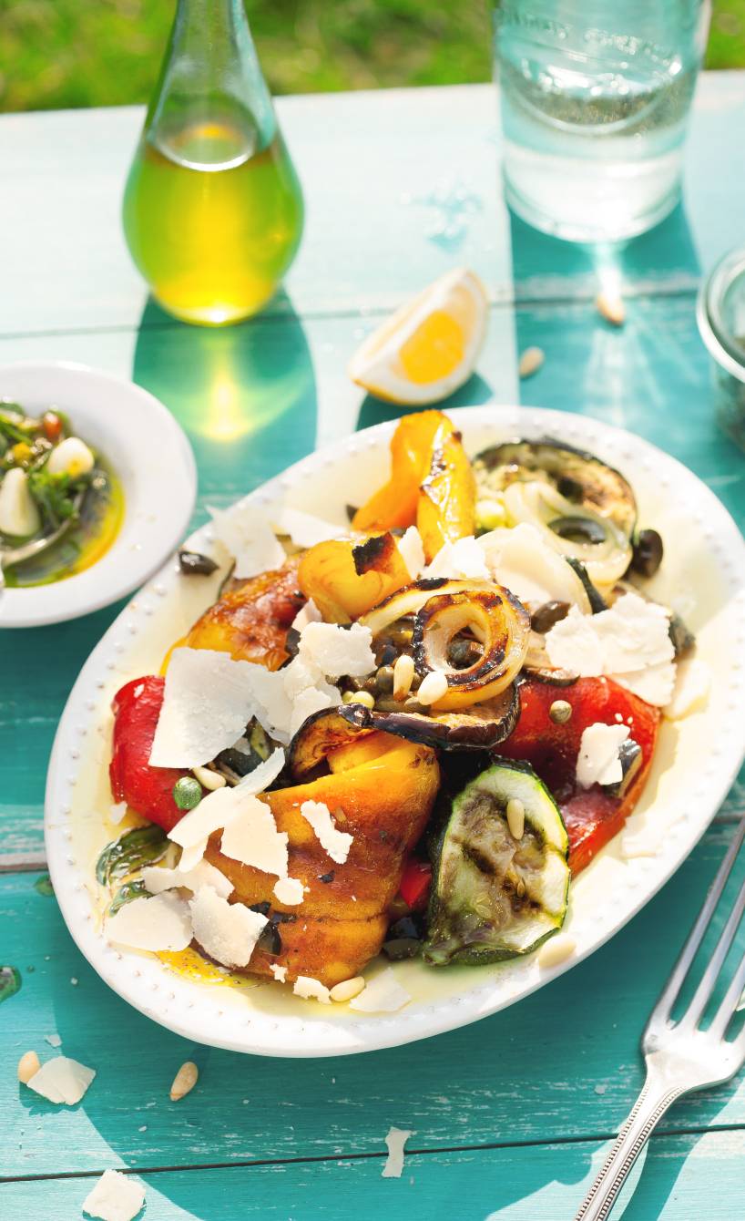 Gegrillte Antipasti