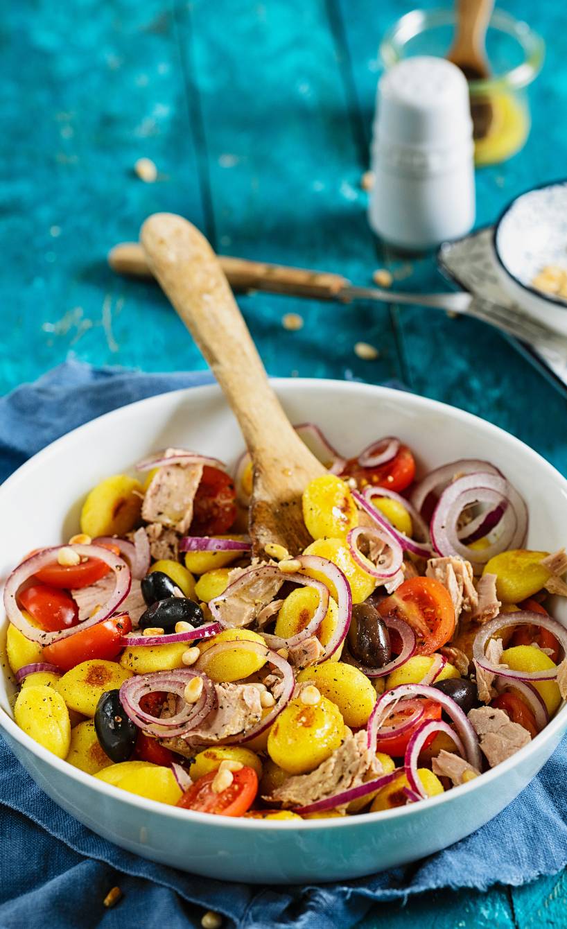 Gnocchisalat mit Thunfisch | SoIsstItalien