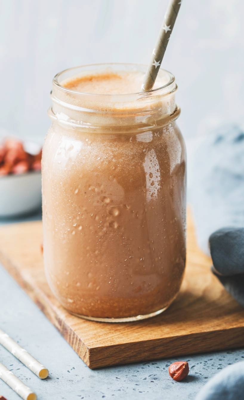 Haselnuss-Schoko-Shake