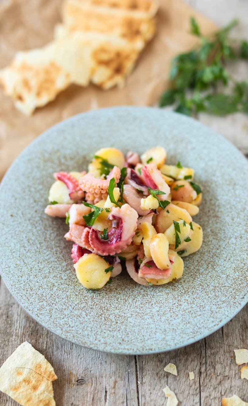 Kartoffel-Oktopus-Salat wie in Italien | SoIsstItalien Kartoffel-Oktopus-Salat wie in Italien | SoIsstItalien
