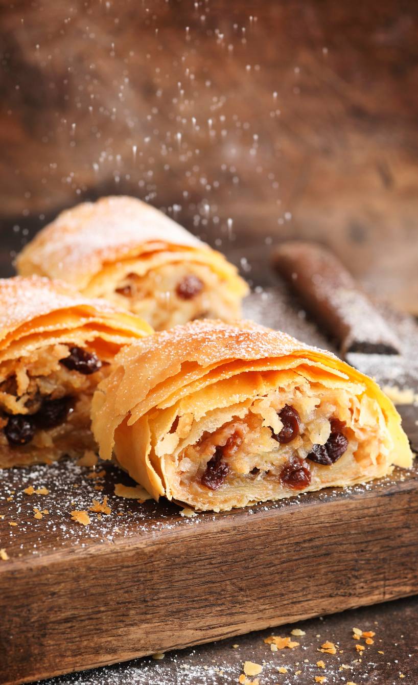 Klassischer Apfelstrudel