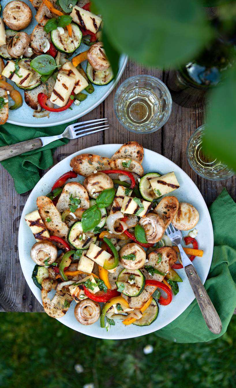 Panzanella vom Grill