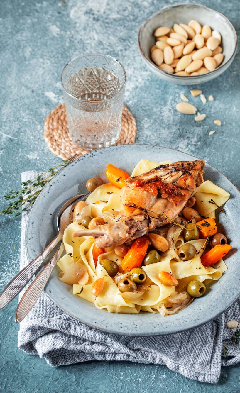 Pappardelle mit Kaninchen