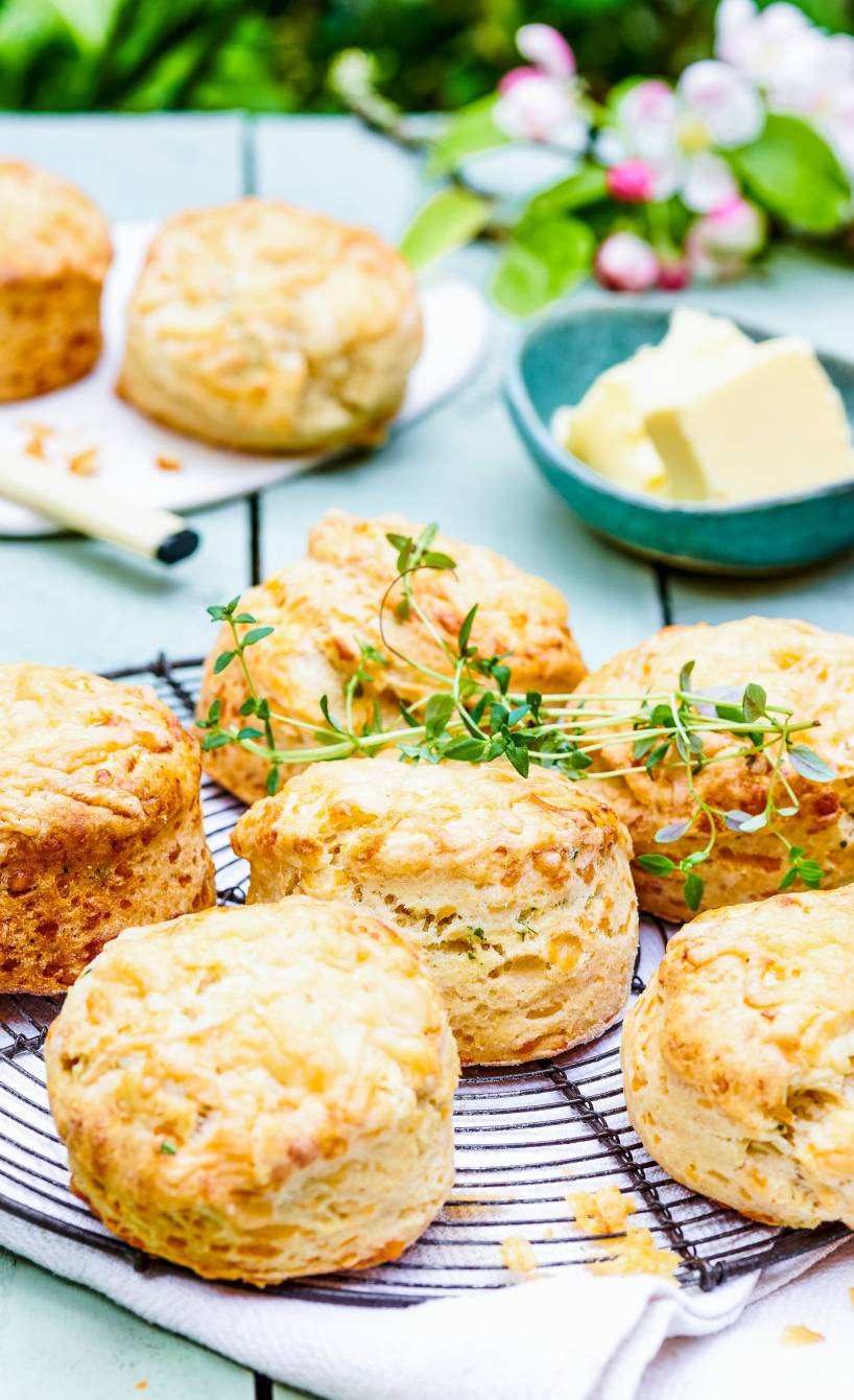 Parmesan-Thymian-Scones