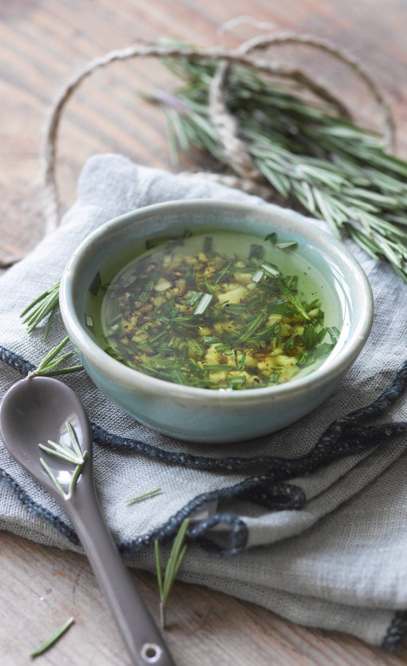 Rosmarin-Knoblauchöl