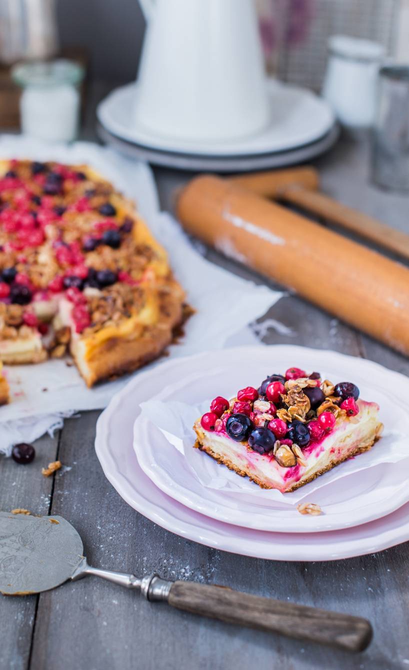 Beerenkuchen vom Blech