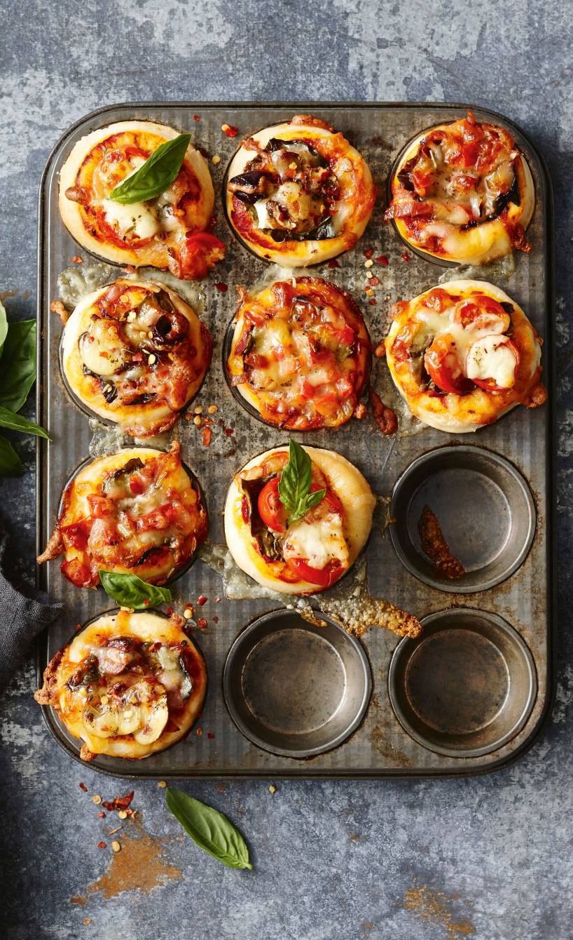 Schnelle Pizza-Muffins