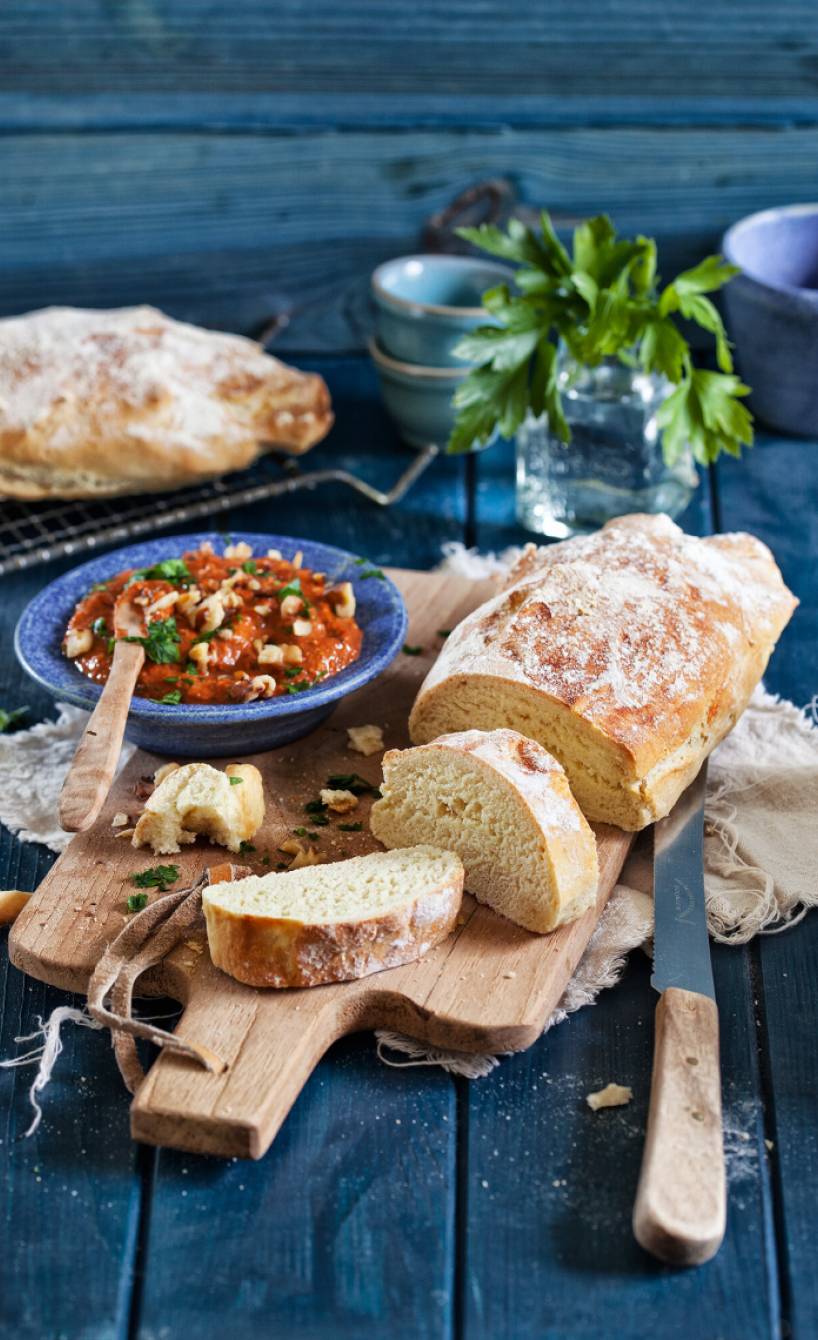 Schnelles Ciabatta