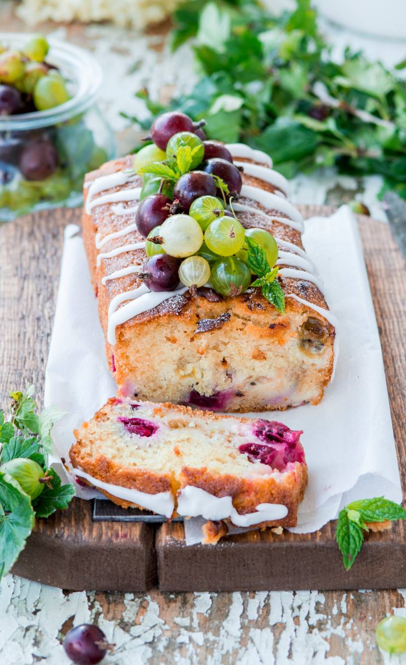 Stachelbeer-Kastenkuchen