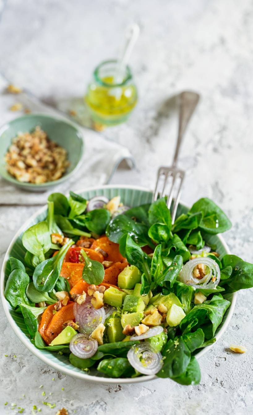 Süßkartoffel-Avocado-Salat