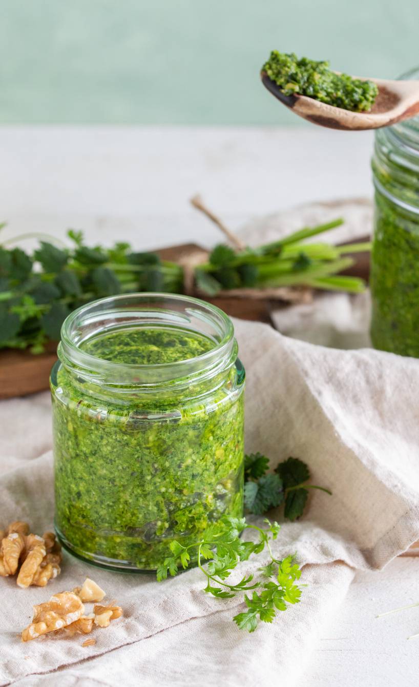 Wildkräuterpesto