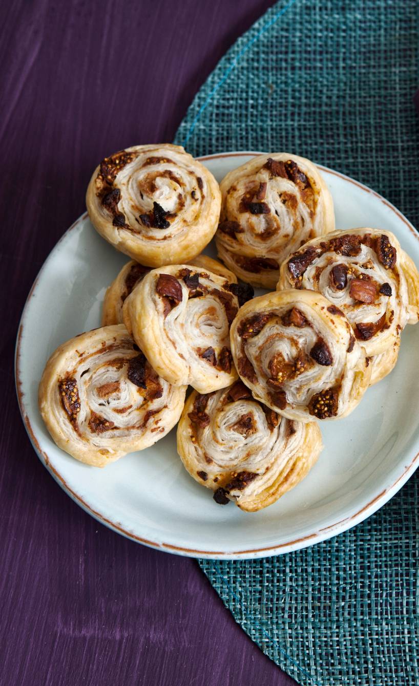 Winterliche Ricottaschnecken