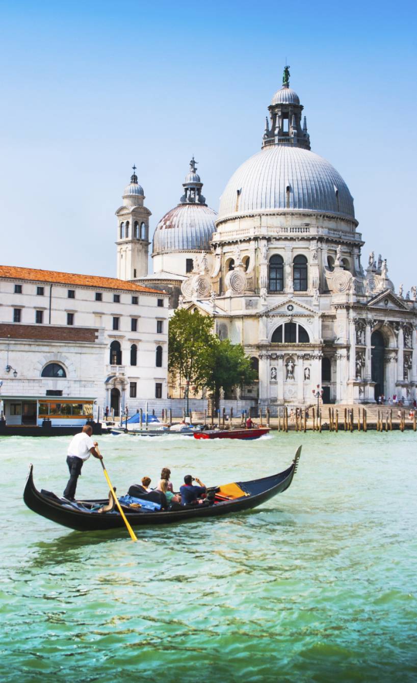 Blick auf Venedig, die Hauptstadt von Venetien