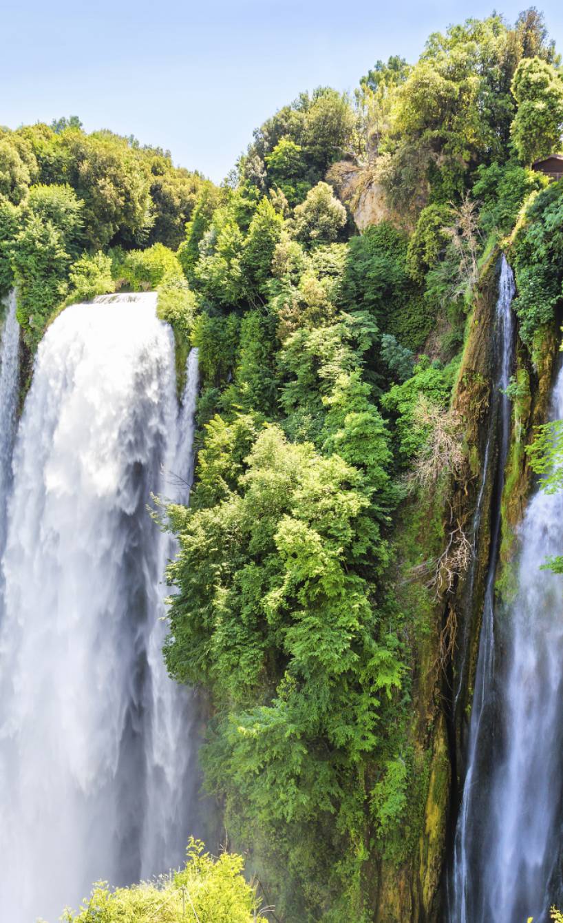 Wasserfall in Umbrien