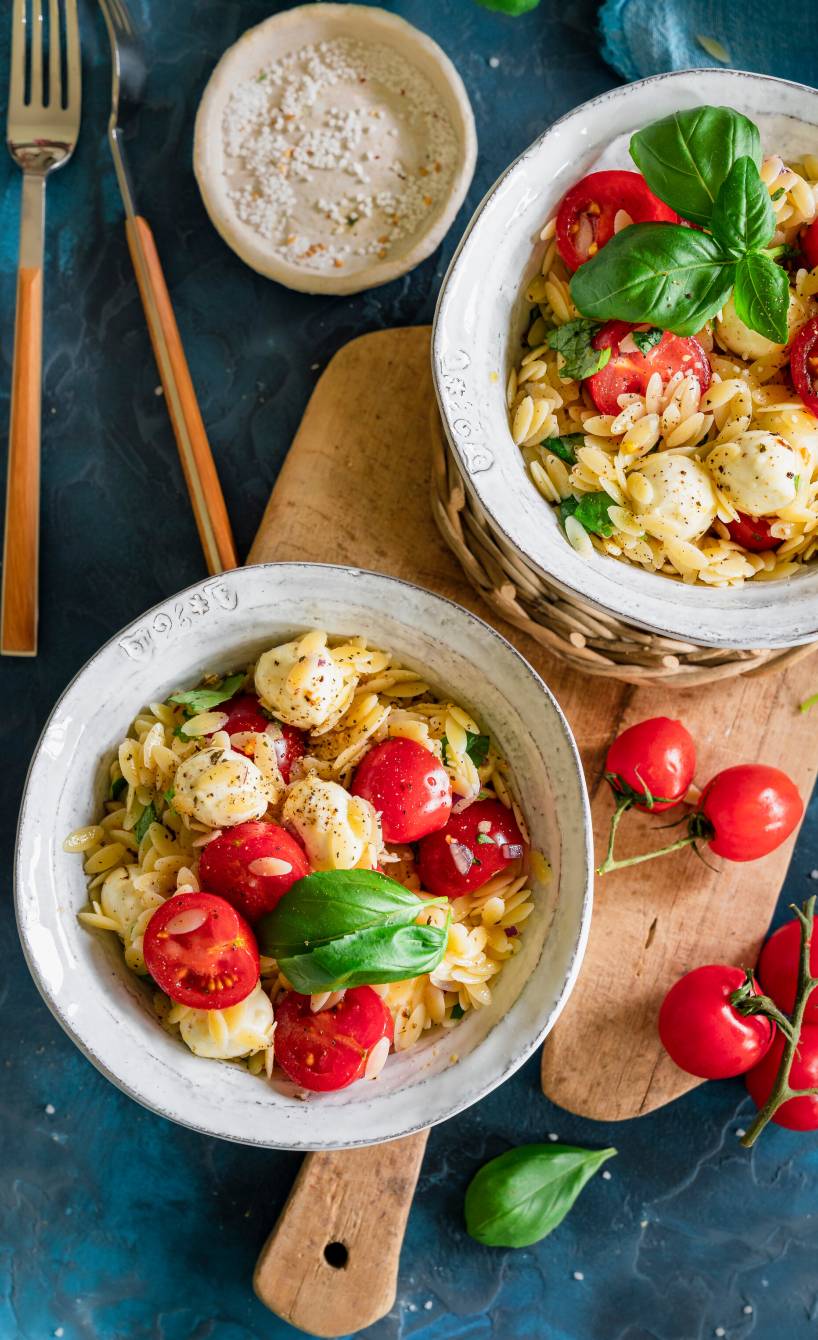 Caprese-Risonisalat