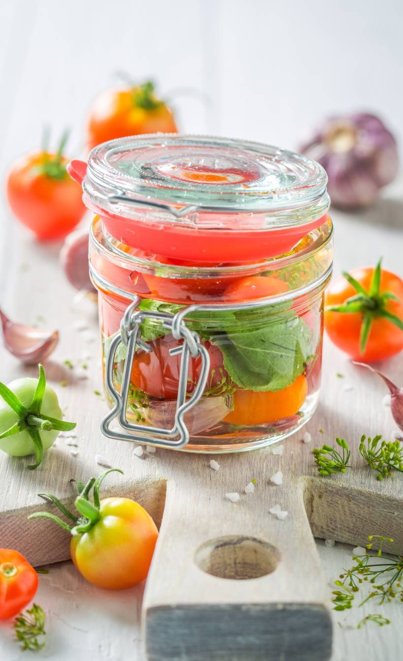 Eingelegte Tomaten