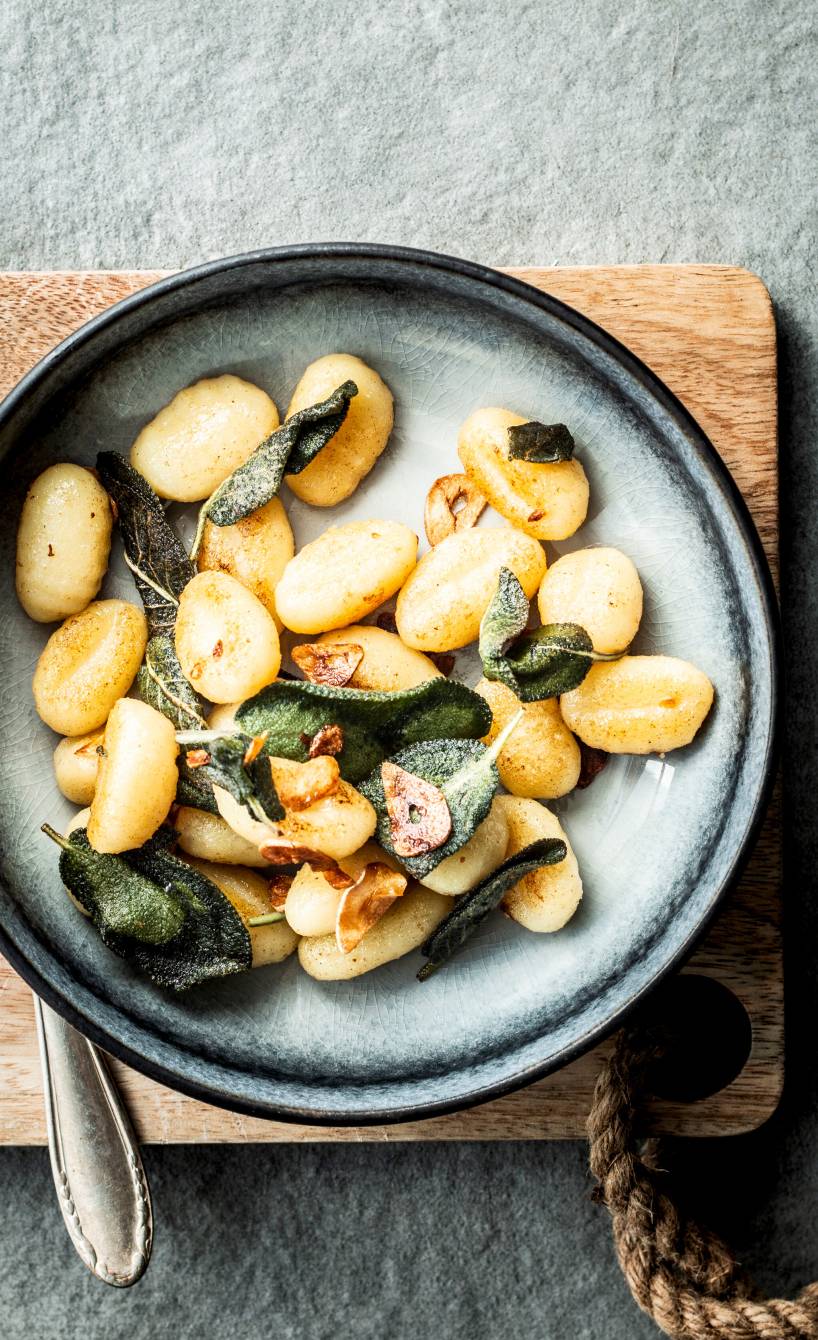 Gnocchi mit Salbei-Knoblauch-Butter