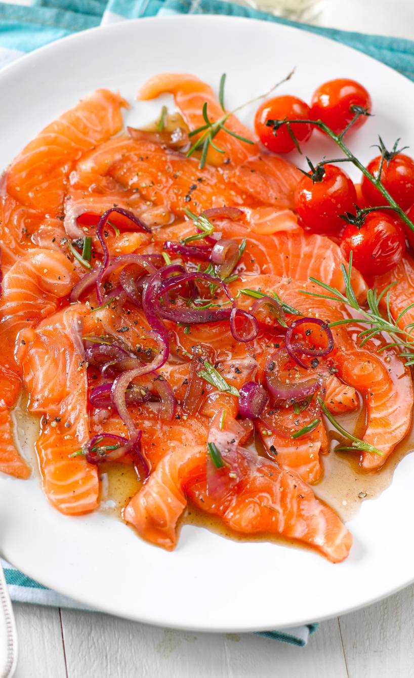 Blitzschnelles Lachscarpaccio – Frisch und Glutenfrei | SoIsstItalien Blitzschnelles Lachscarpaccio – Frisch und Glutenfrei | SoIsstItalien