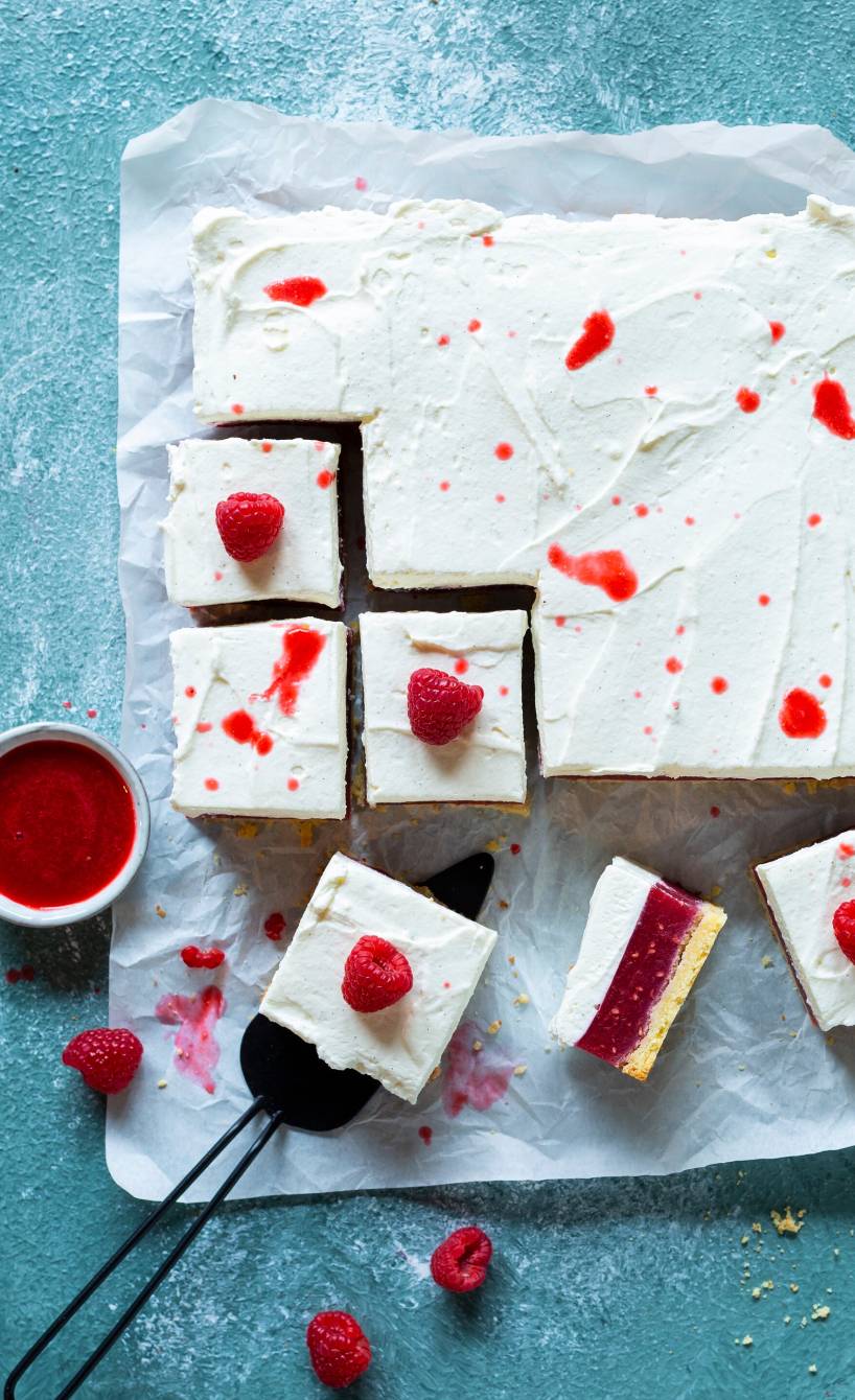 Himbeerkuchen vom Blech – Im Nu zum fruchtigen Genuss