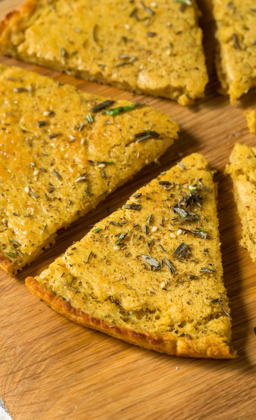 Farinata: Veganer Kichererbsen-Pfannkuchen | SoIsstItalien