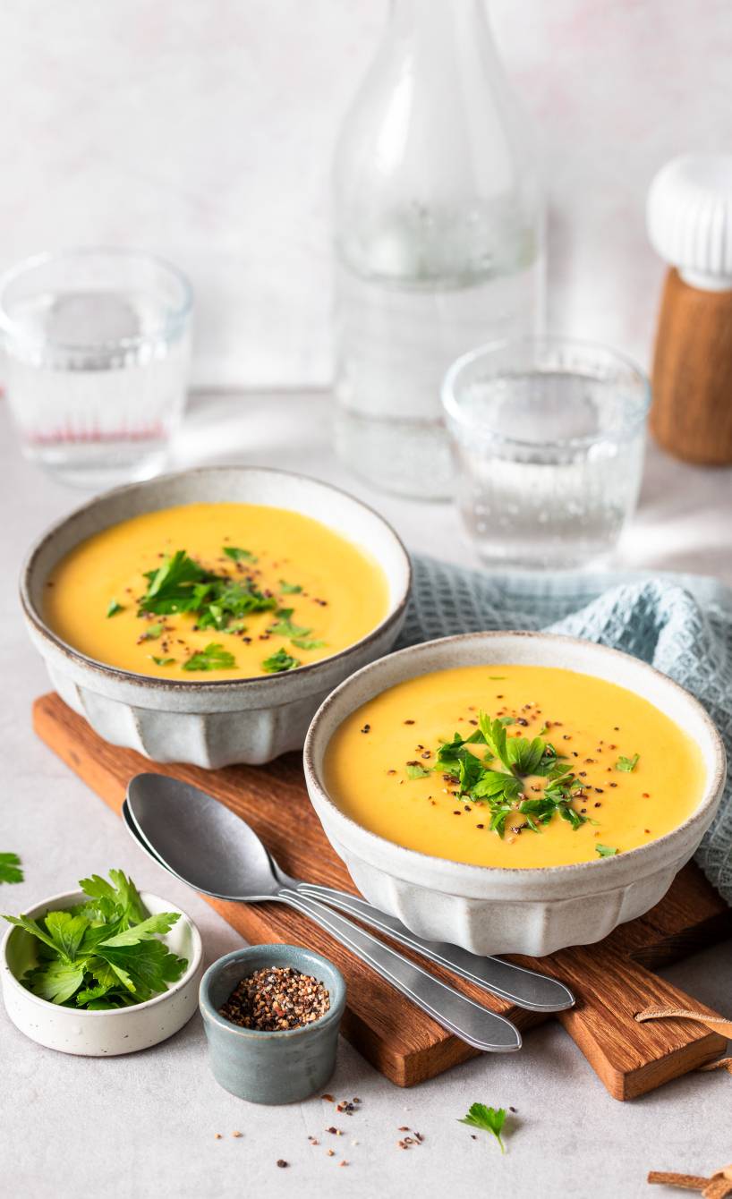 Einfache Kartoffelsuppe aus 5 Zutaten