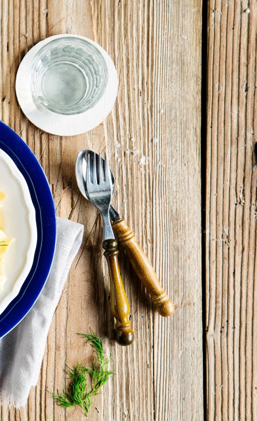 Bandnudeln mit Spinat und Lachs Bandnudeln mit Spinat und Lachs