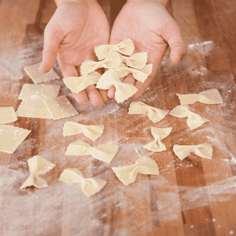 Farfalle selber machen