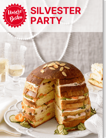 Covergrafik der Rezeptsammlung Silvetserparty