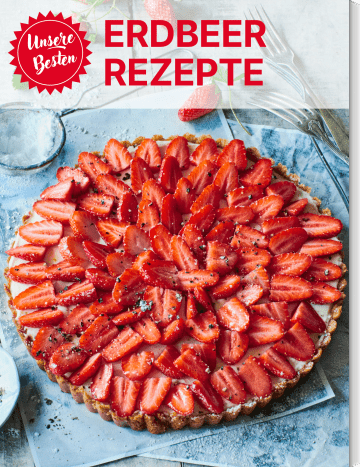 Covergrafik der Erdbeer-Rezeptsammlung