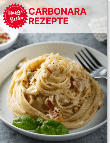 Covergrafik der Carbonara-Rezeptsammlung