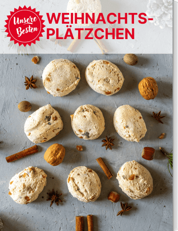 Covergrafik des Online-Weihnachtsplätzchen-Kochbuches