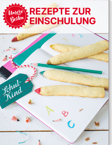 Covergrafik der Rezeptsammlung zur Einschulungsparty